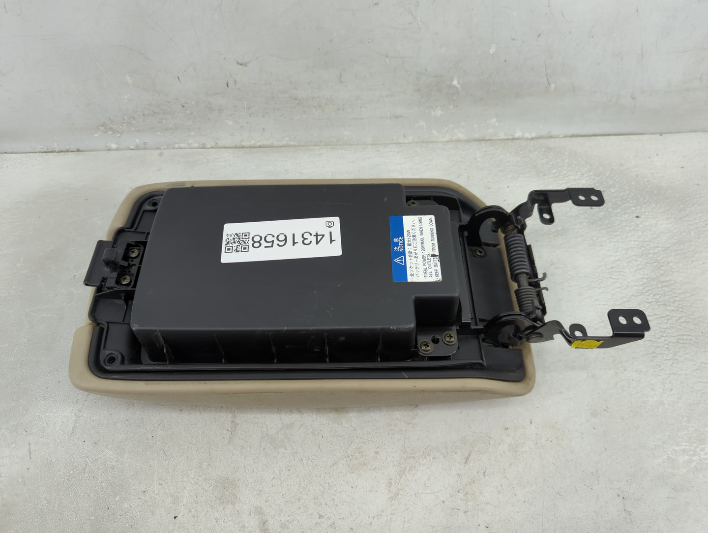 2007 Toyota Solara Center Console Armrest Cover Lid Fits OEM Used Auto Parts - Oemusedautoparts1.com