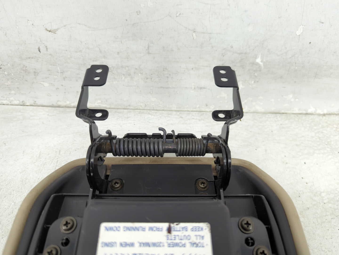 2007 Toyota Solara Center Console Armrest Cover Lid Fits OEM Used Auto Parts - Oemusedautoparts1.com