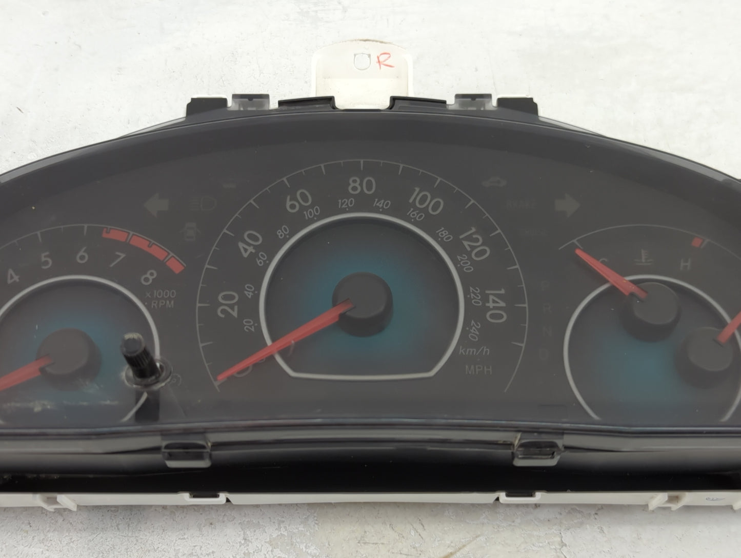 2007-2008 Toyota Solara Instrument Cluster Speedometer Gauges P/N:TN257430-6206 83800-06010-00 Fits Fits 2007 2008 OEM Used 
