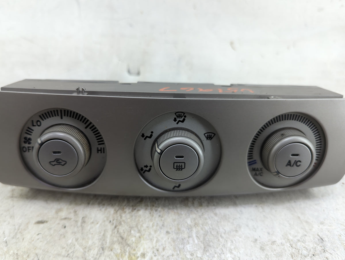 2007-2008 Toyota Solara Climate Control Module Temperature AC/Heater Replacement Fits Fits 2007 2008 OEM Used Auto Parts - O