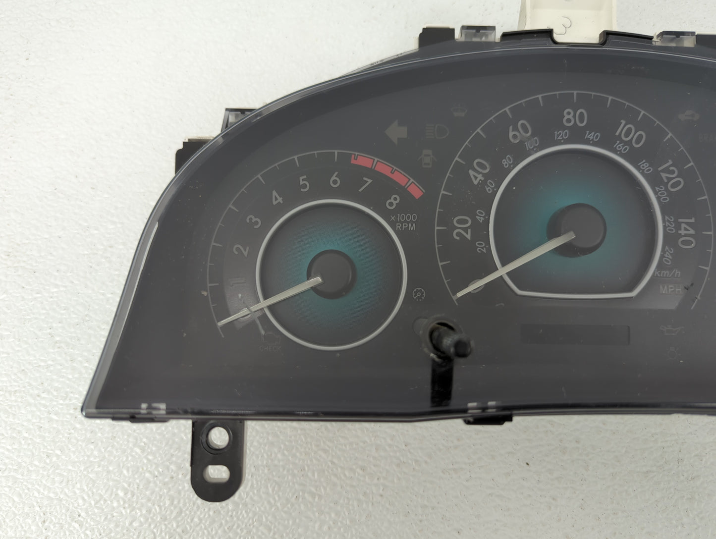 2007-2008 Toyota Solara Instrument Cluster Speedometer Gauges P/N:83800-06Q30-00 Fits Fits 2007 2008 OEM Used Auto Parts - O