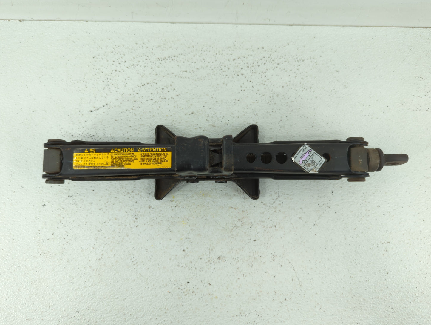 2007 Toyota Solara Spare Scissor Car Jack Black - Oemusedautoparts1.com