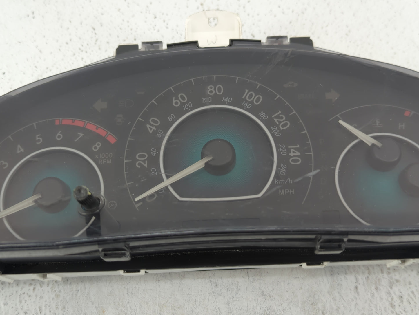 2007-2008 Toyota Solara Instrument Cluster Speedometer Gauges P/N:83800-06Q40 83800-06T40 Miles: Fits Fits 2007 2008 OEM Use