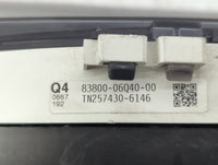 2007-2008 Toyota Solara Instrument Cluster Speedometer Gauges P/N:83800-06Q40 83800-06T40 Miles: Fits Fits 2007 2008 OEM Use