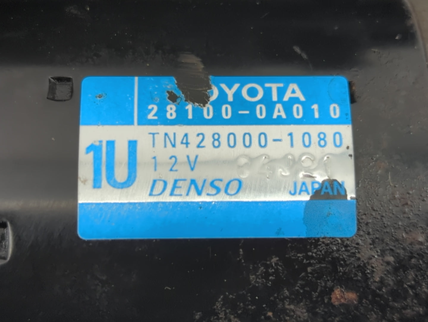 2004-2008 Toyota Solara Car Starter Motor Solenoid OEM P/N:428000-1080 28100-0A010 Fits OEM Used Auto Parts - Oemusedautopar