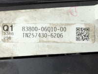 2007-2008 Toyota Solara Instrument Cluster Speedometer Gauges P/N:TN257430-6206 83800-06010-00 Fits Fits 2007 2008 OEM Used 