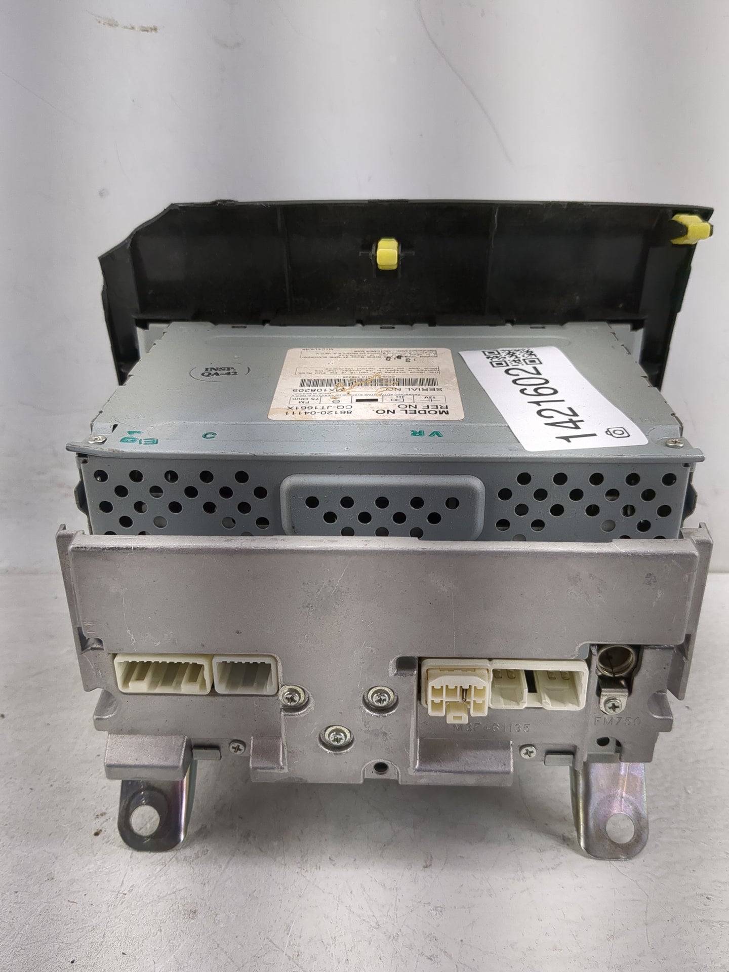 2007-2008 Toyota Tacoma Radio AM FM Cd Player Receiver Replacement P/N:86120-04111 Fits Fits 2007 2008 OEM Used Auto Parts -