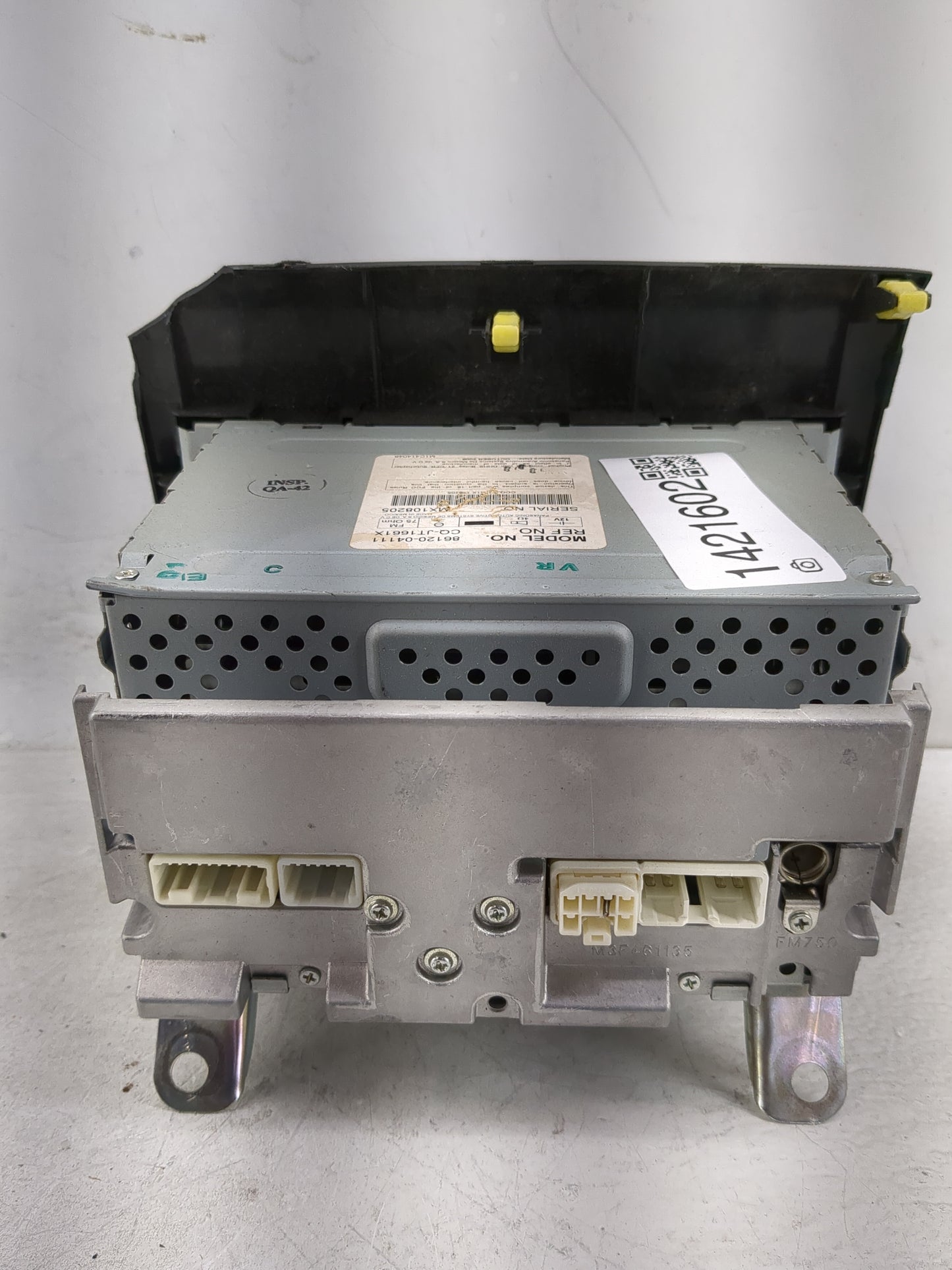 2007-2008 Toyota Tacoma Radio AM FM Cd Player Receiver Replacement P/N:86120-04111 Fits Fits 2007 2008 OEM Used Auto Parts -