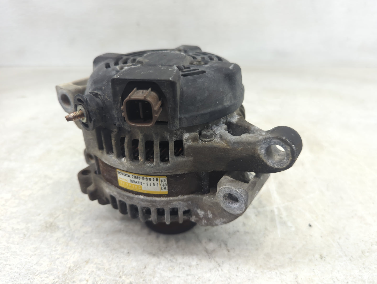 2007-2021 Toyota Tundra Alternator Replacement Generator Charging Assembly Engine OEM P/N:27060-0S020 Fits OEM Used Auto Par