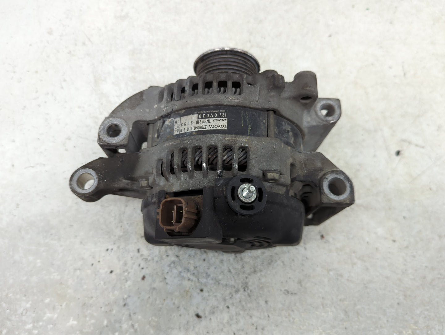 2007-2021 Toyota Tundra Alternator Replacement Generator Charging Assembly Engine OEM P/N:27060-0S020 Fits OEM Used Auto Par