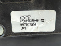 2007-2012 Toyota Tundra Driver Left Side View Manual Door Mirror - Oemusedautoparts1.com
