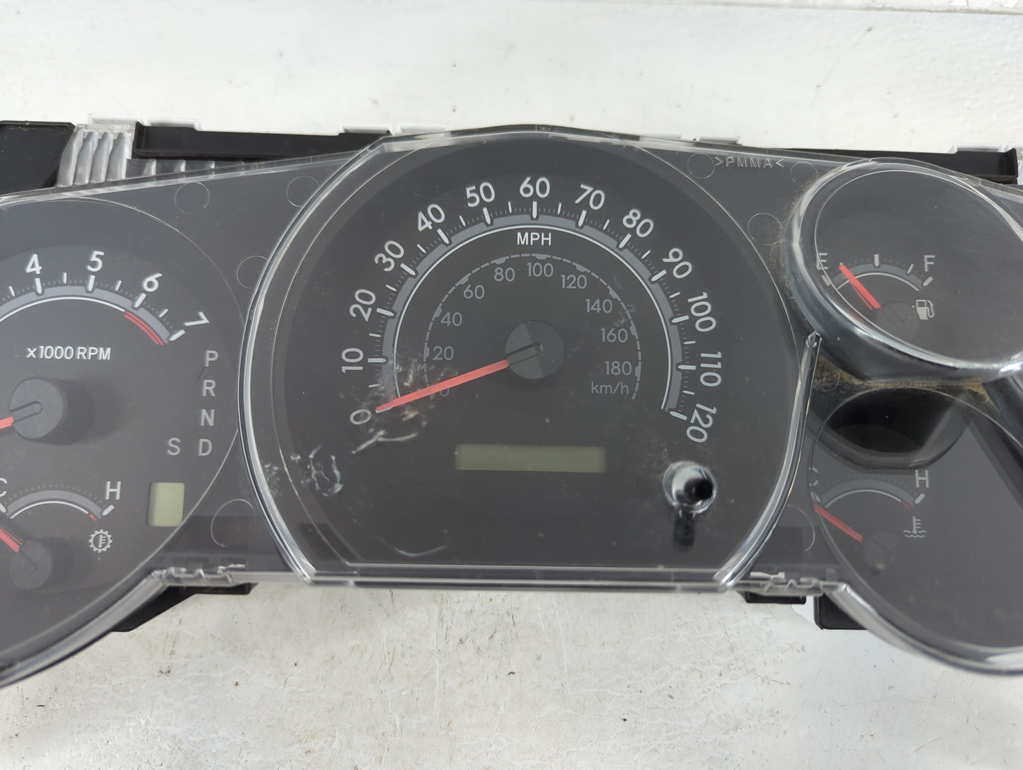 2007 Toyota Tundra Instrument Cluster Speedometer Gauges Fits OEM Used Auto Parts - Oemusedautoparts1.com