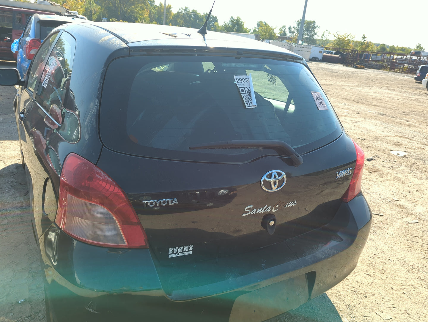 2006-2011 Toyota Yaris Trunk/decklid/hatch/tailgate Oem - Oemusedautoparts1.com