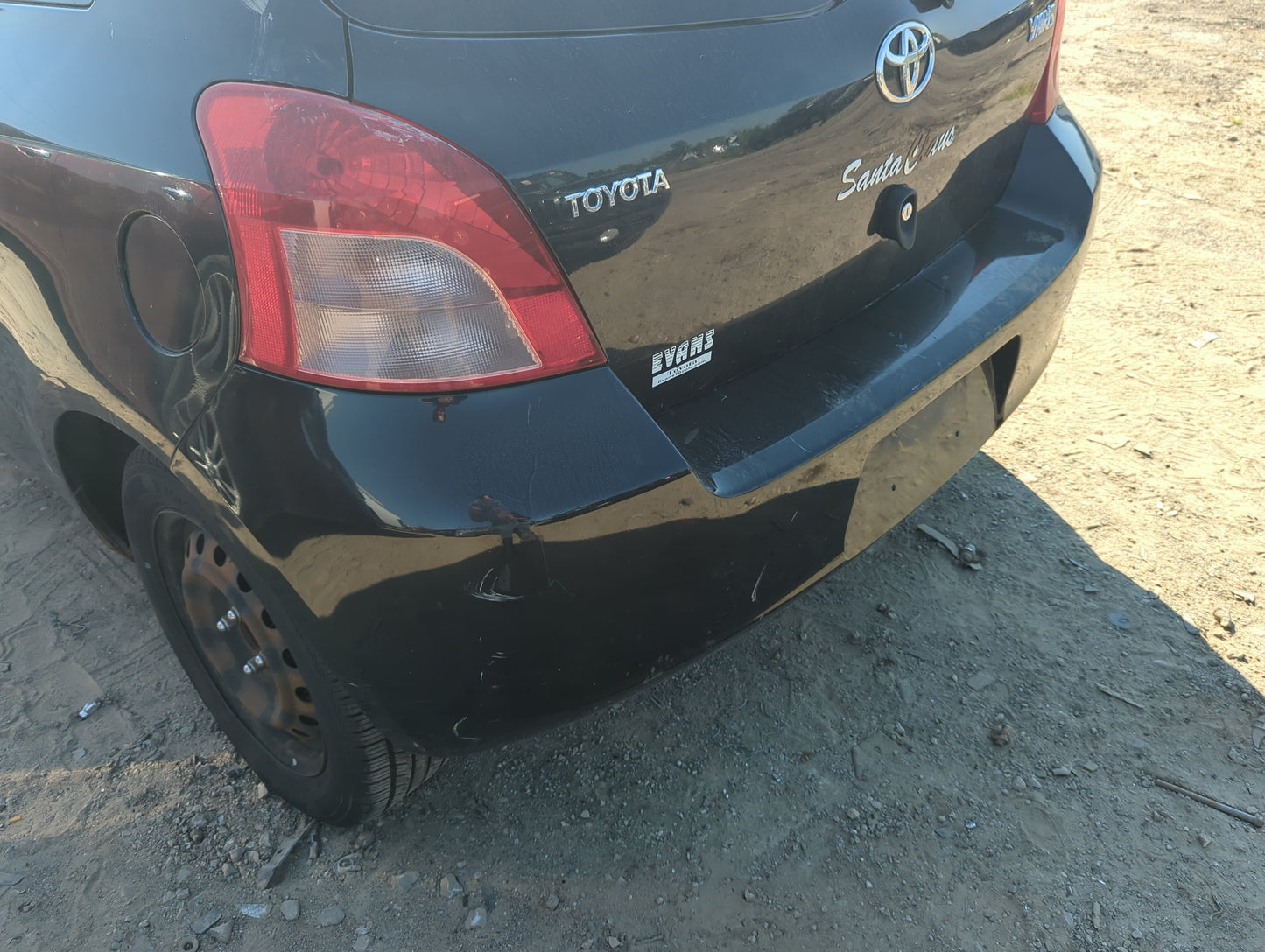 2006-2008 Toyota Yaris Rear Bumper Assembly Oem - Oemusedautoparts1.com