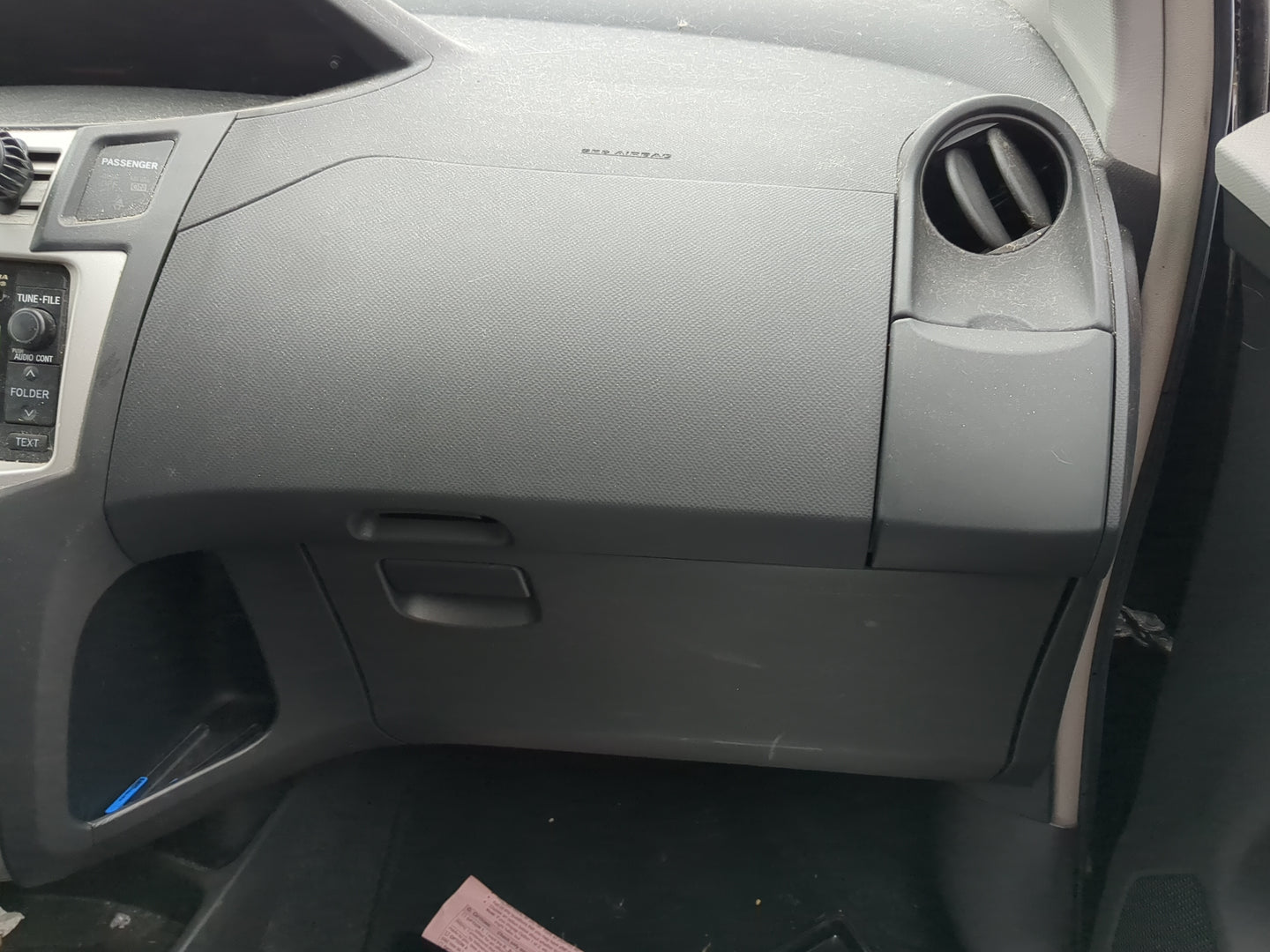 2007 Toyota Yaris Passenger Glove Box Door Storage Compartment - Oemusedautoparts1.com