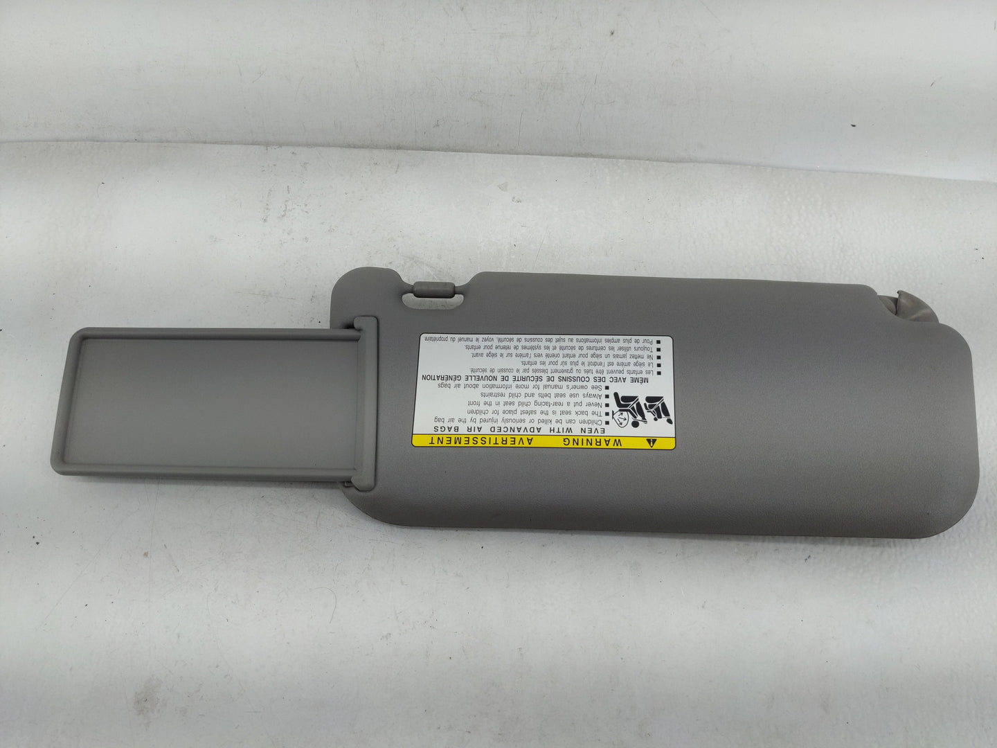 2006-2011 Toyota Yaris Sun Visor Shade Replacement Driver Left Mirror Fits Fits 2006 2007 2008 2009 2010 2011 OEM Used Auto 