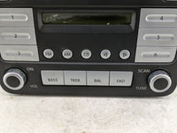 2007-2009 Volkswagen Eos Radio AM FM Cd Player Receiver Replacement Fits Fits 2006 2007 2008 2009 OEM Used Auto Parts - Oemu