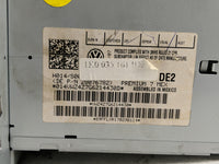 2007-2009 Volkswagen Eos Radio AM FM Cd Player Receiver Replacement Fits Fits 2006 2007 2008 2009 OEM Used Auto Parts - Oemu