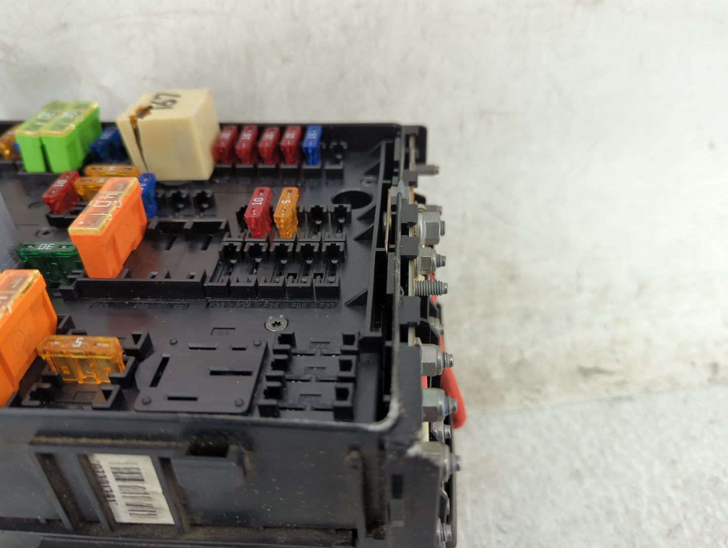 2007-2011 Volkswagen Eos Fusebox Fuse Box Panel Relay Module Fits Fits 2007 2008 2009 2010 2011 OEM Used Auto Parts - Oemuse