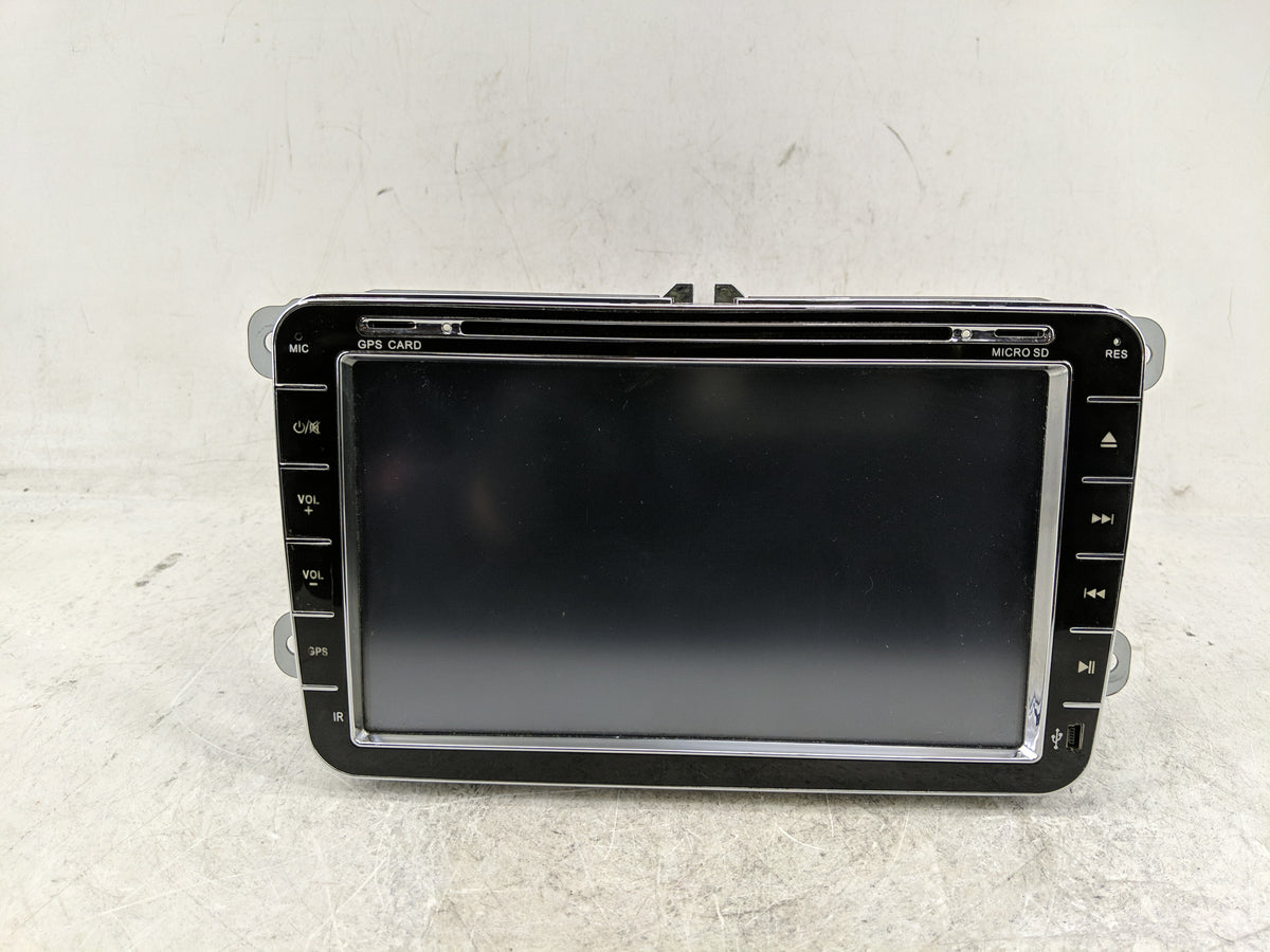 2007 Volkswagen Golf Information Radio Display Screen - Oemusedautoparts1.com