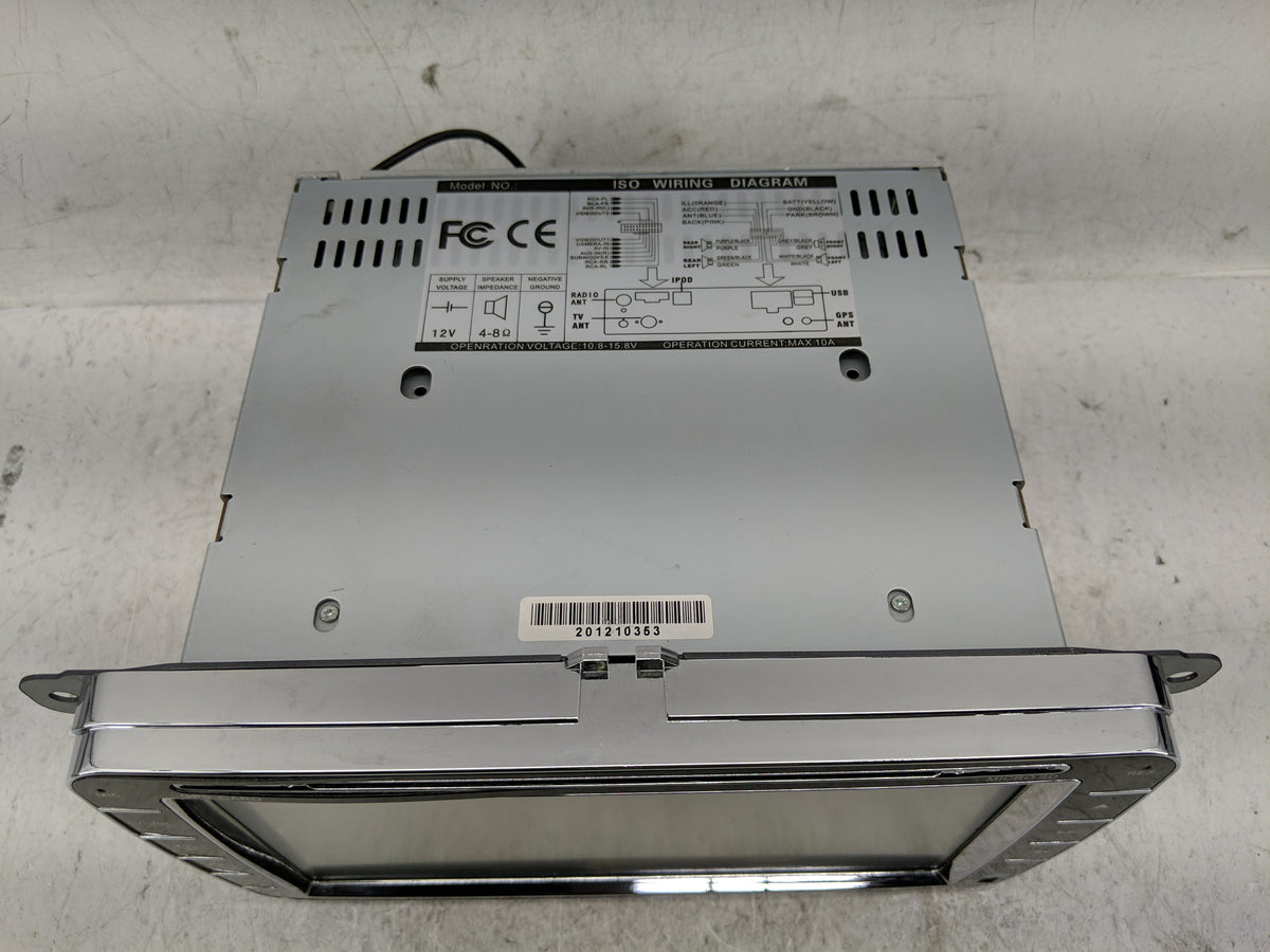 2007 Volkswagen Golf Information Radio Display Screen - Oemusedautoparts1.com