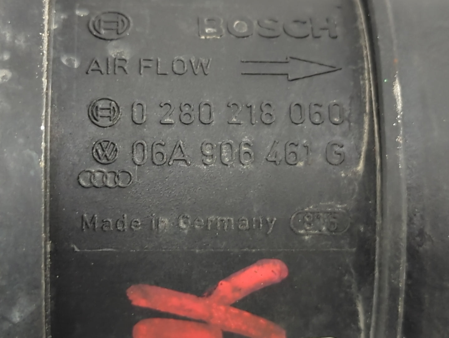 2000-2007 Volkswagen Golf Mass Air Flow Meter Maf 1488348 - Oemusedautoparts1.com