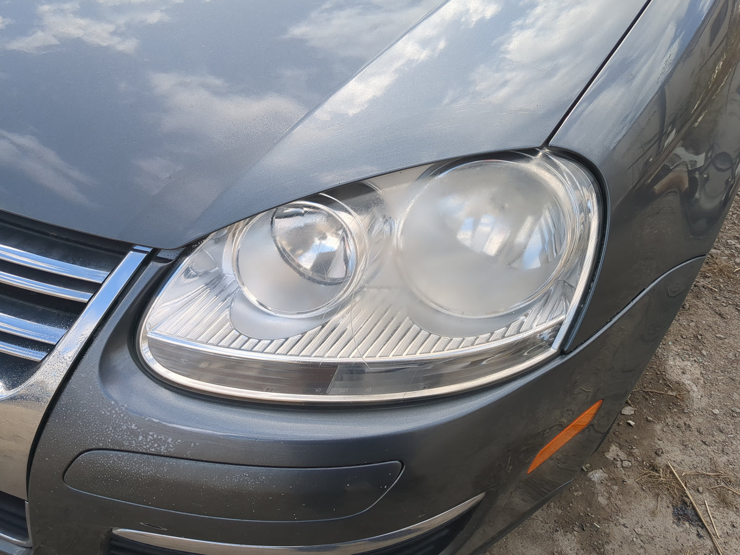 2005-2010 Volkswagen Jetta Driver Left Oem Head Light Headlight Lamp - Oemusedautoparts1.com