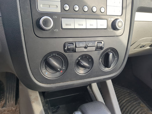 2005-2008 Volkswagen Jetta Climate Control Module Temperature AC/Heater Replacement Fits Fits 2005 2006 2007 2008 OEM Used A