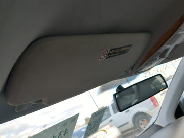 2007-2010 Volkswagen Jetta Sun Visor Shade Replacement Driver Left Mirror Fits Fits 2007 2008 2009 2010 OEM Used Auto Parts 