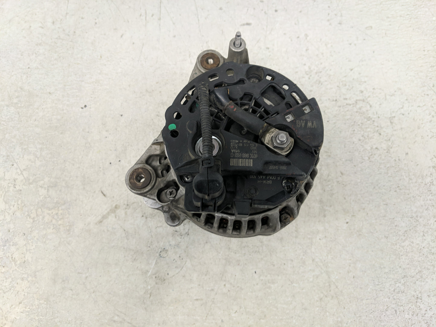 2005-2014 Volkswagen Jetta Alternator Replacement Generator Charging Assembly Engine OEM P/N:07K 903 023 A Fits OEM Used Aut