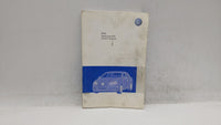 2007 Volkswagen Jetta Owners Manual Book Guide OEM Used Auto Parts - Oemusedautoparts1.com