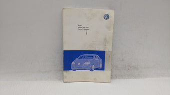 compare product 2007 Volkswagen Jetta Owners Manual Book Guide OEM Used Auto Parts