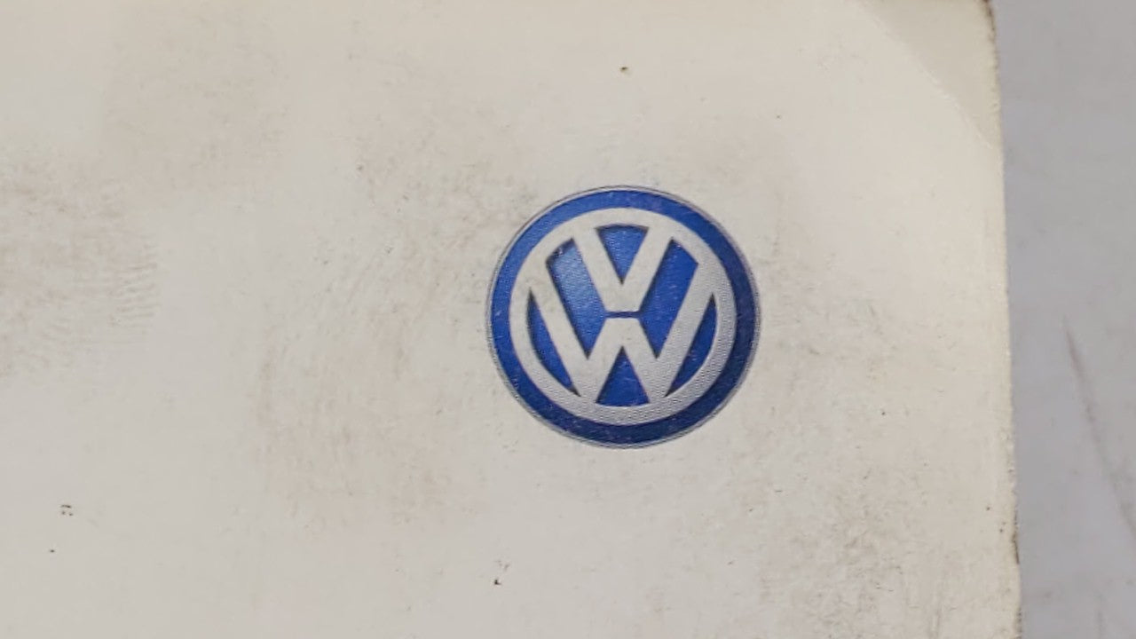 2007 Volkswagen Jetta Owners Manual Book Guide OEM Used Auto Parts - Oemusedautoparts1.com