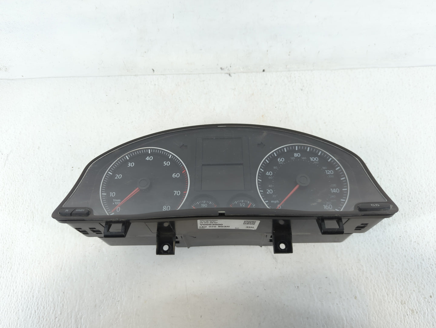 2007 Volkswagen Jetta Instrument Cluster Speedometer Gauges P/N:1K0 920 953H Fits OEM Used Auto Parts - Oemusedautoparts1.co