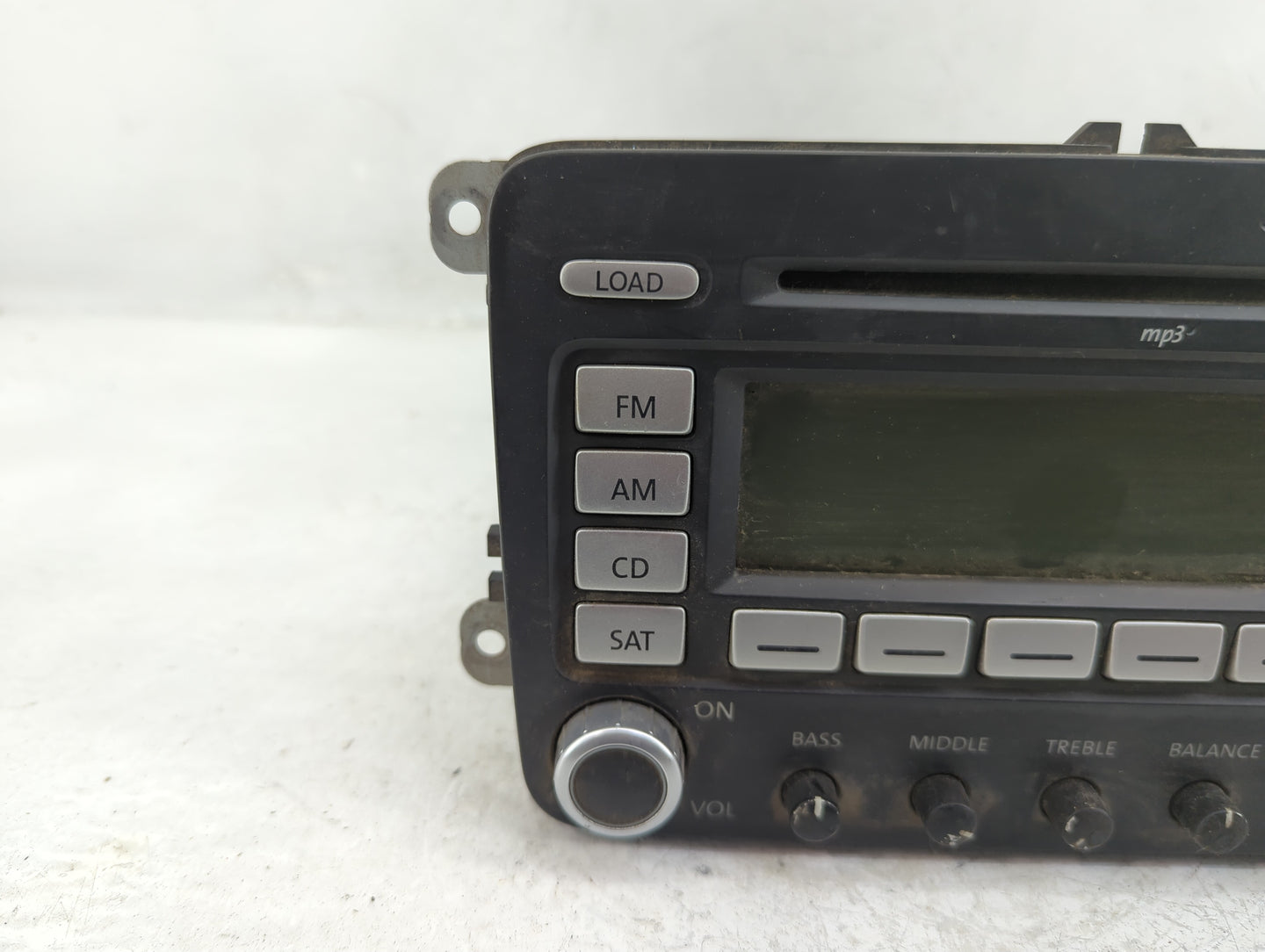 2007 Volkswagen Passat Radio AM FM Cd Player Receiver Replacement P/N:1K0035180G Fits Fits 2006 2008 2009 OEM Used Auto Part