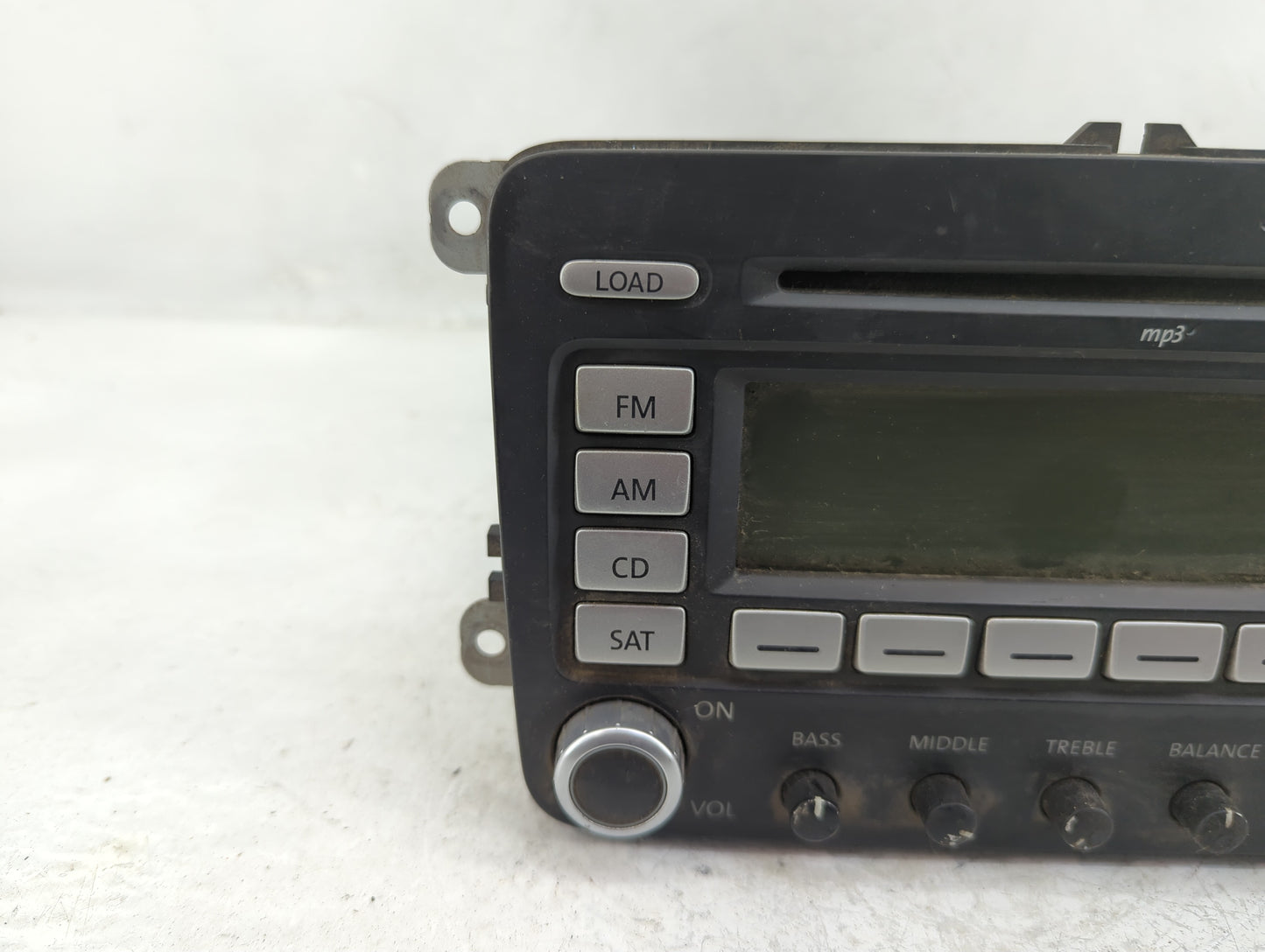 2007 Volkswagen Passat Radio AM FM Cd Player Receiver Replacement P/N:1K0035180G Fits Fits 2006 2008 2009 OEM Used Auto Part