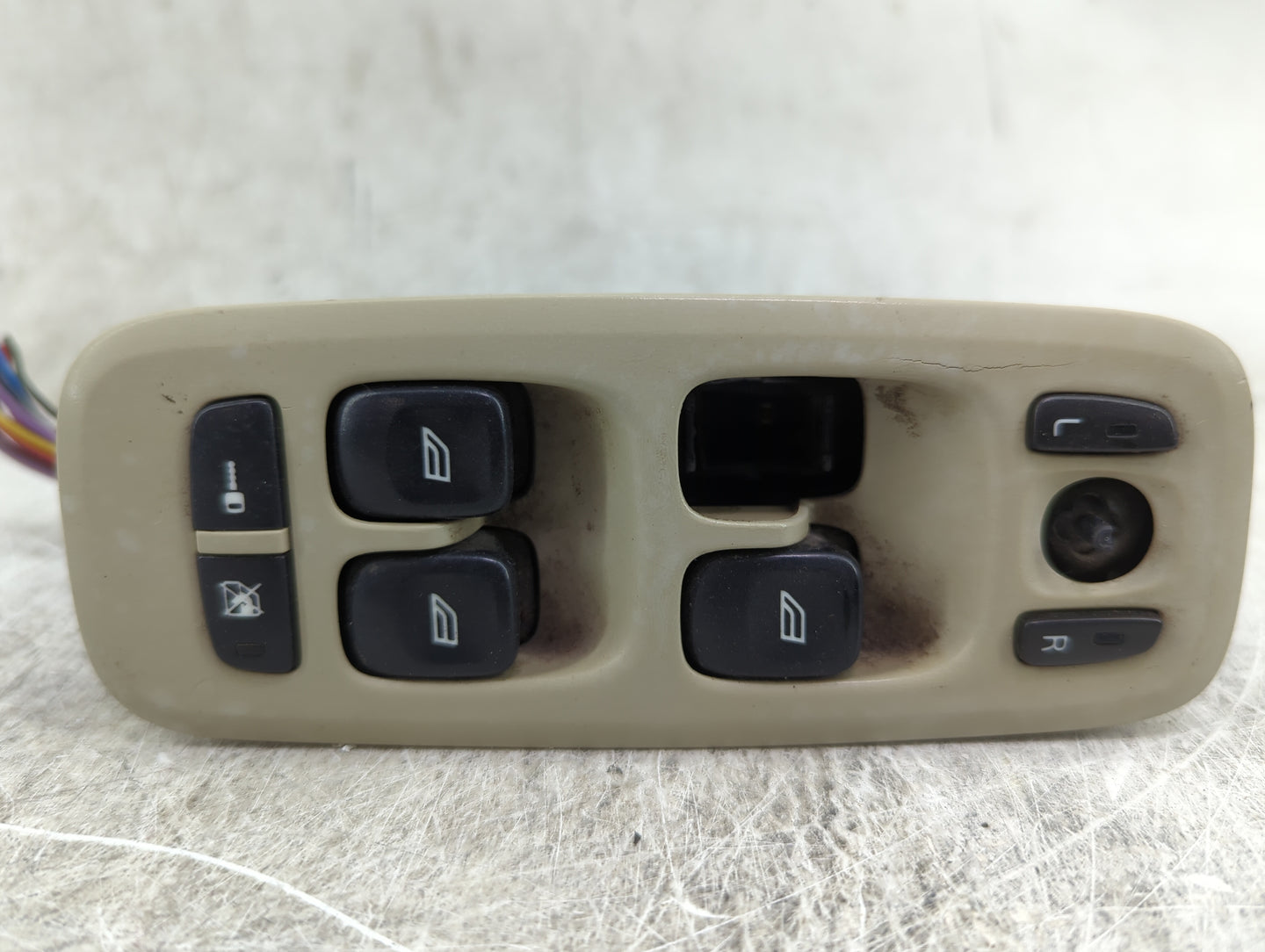 2006-2020 Volkswagen Passat Master Power Window Switch Replacement Driver Side Left P/N:30658146 Fits OEM Used Auto Parts - 