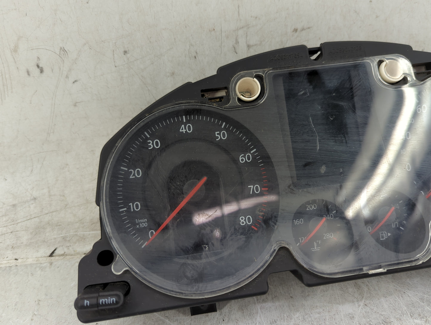 2006-2007 Volkswagen Passat Instrument Cluster Speedometer Gauges P/N:A2C53194181 Fits Fits 2006 2007 OEM Used Auto Parts - 