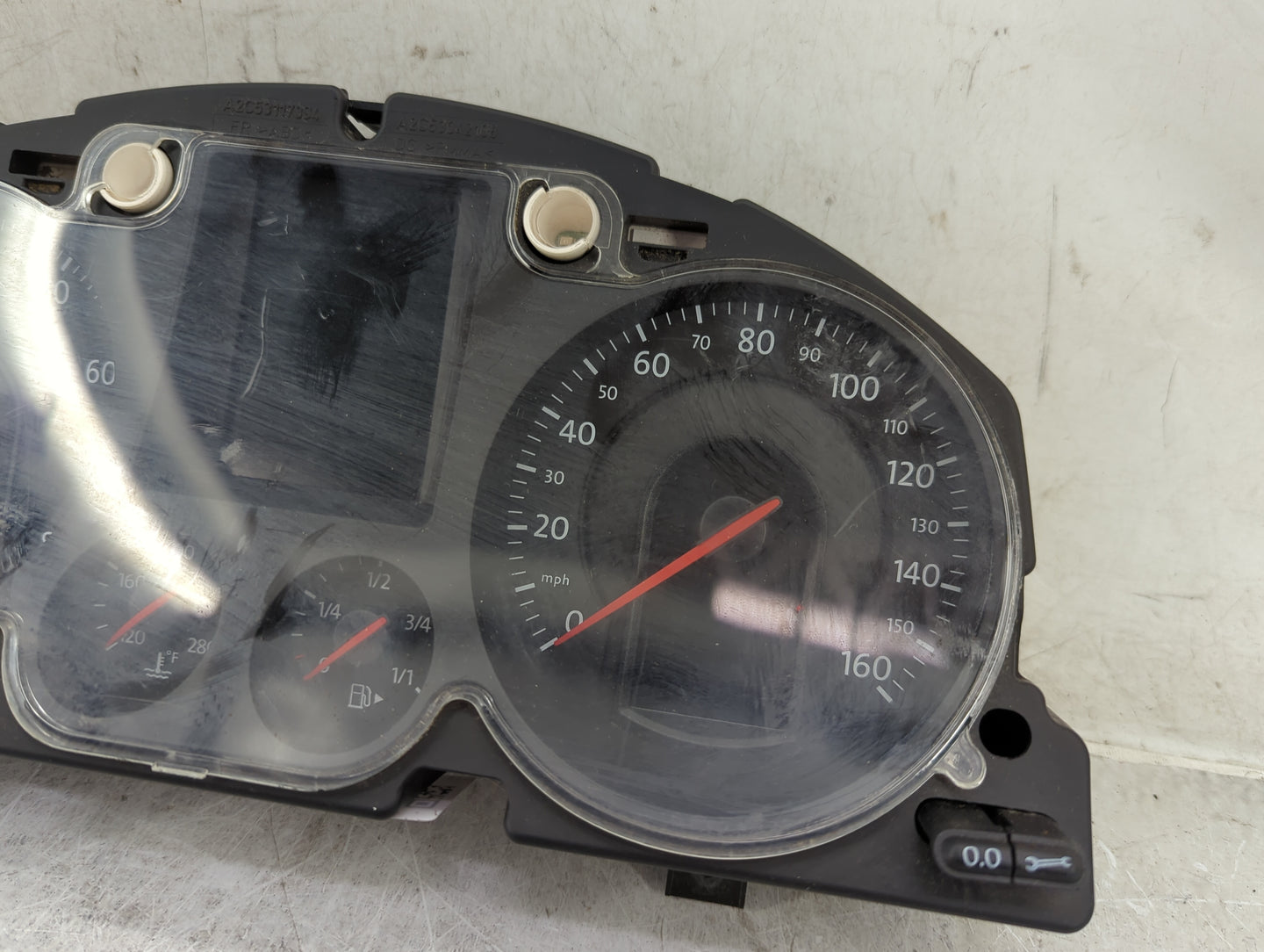 2006-2007 Volkswagen Passat Instrument Cluster Speedometer Gauges P/N:A2C53194181 Fits Fits 2006 2007 OEM Used Auto Parts - 