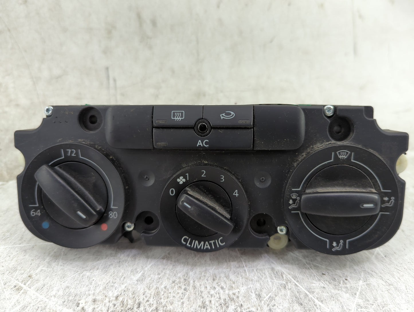 2007 Volkswagen Passat Climate Control Module Temperature AC/Heater Replacement P/N:1K0820047FP 5HB00871974 Fits OEM Used Au