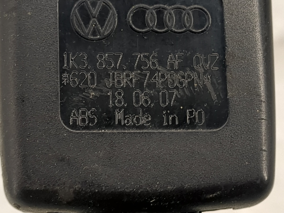 2006-2010 Volkswagen Passat Passenger Front Seatbelt Buckle - Oemusedautoparts1.com