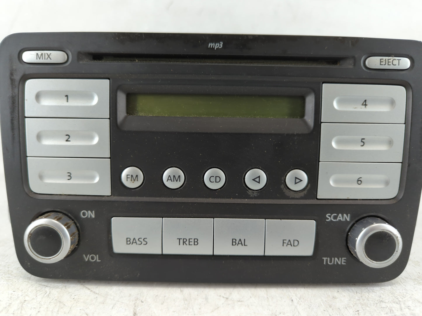 2006-2010 Volkswagen Passat Radio AM FM Cd Player Receiver Replacement P/N:1K0 035 161 B Fits Fits 2005 2006 2007 2008 2009 