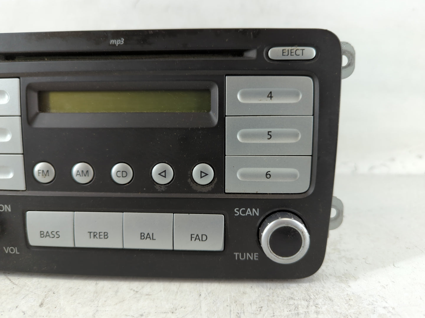 2006-2010 Volkswagen Passat Radio AM FM Cd Player Receiver Replacement P/N:1K0 035 161 B Fits Fits 2005 2006 2007 2008 2009 