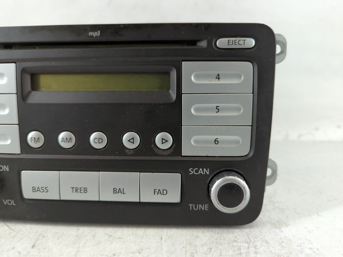 2006-2010 Volkswagen Passat Radio AM FM Cd Player Receiver Replacement P/N:1K0 035 161 B Fits Fits 2005 2006 2007 2008 2009 