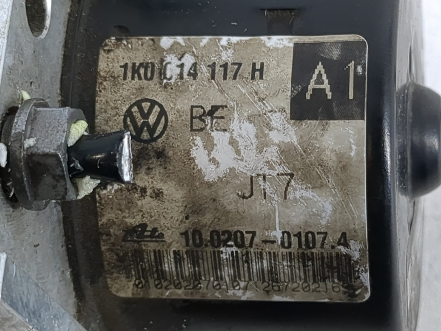 2007-2009 Volkswagen Rabbit ABS Pump Control Module Replacement Fits Fits 2006 2007 2008 2009 2010 OEM Used Auto Parts - Oem