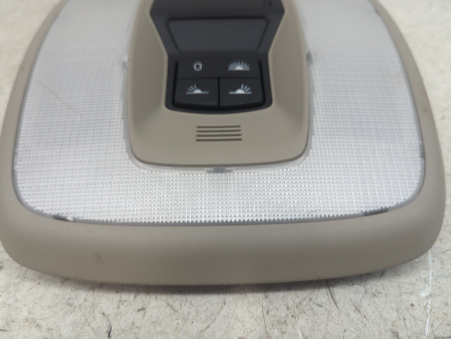 2007 Volvo S40 Overhead Roof Console Tan - Oemusedautoparts1.com