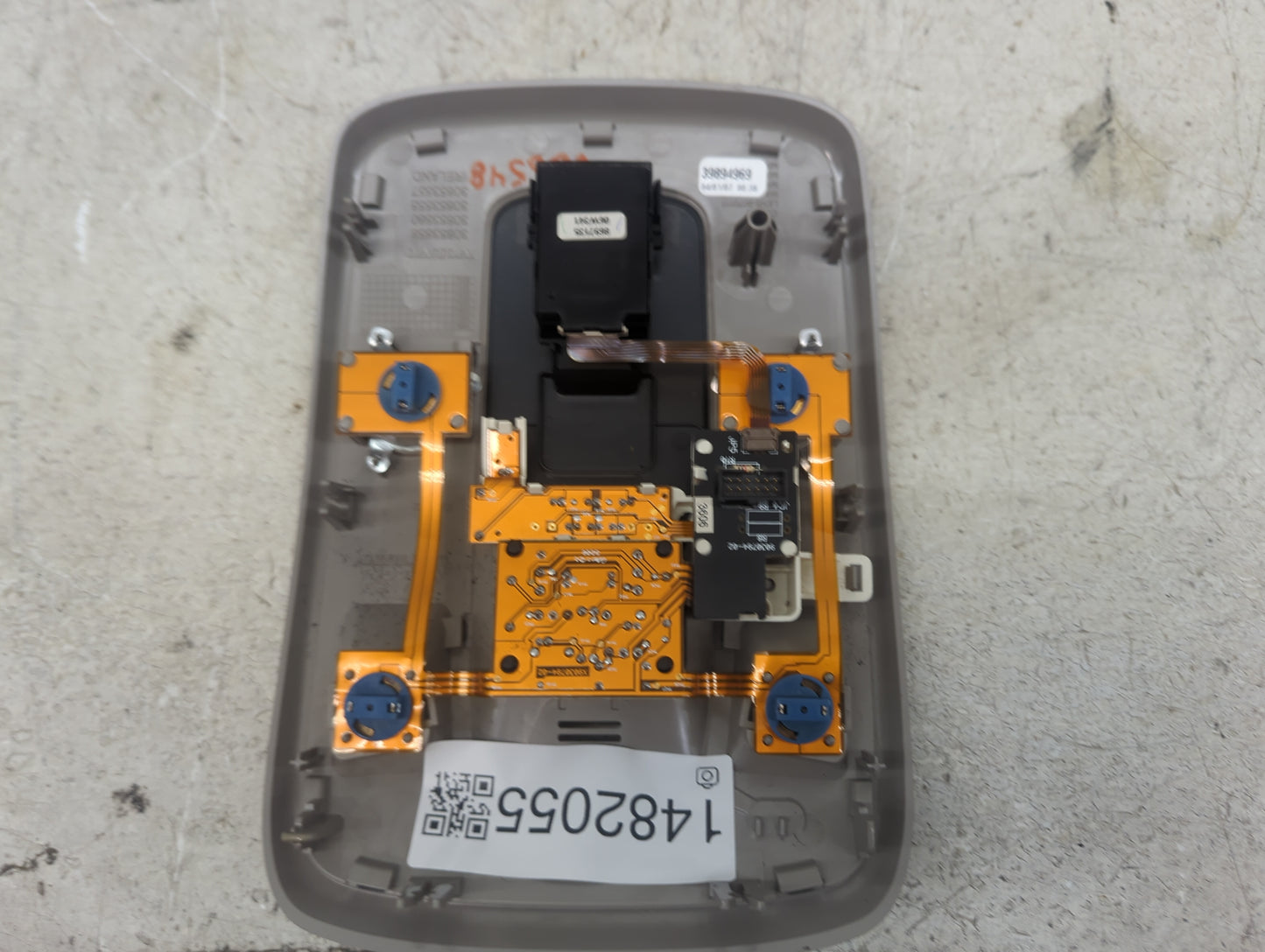 2007 Volvo S40 Overhead Roof Console Tan - Oemusedautoparts1.com