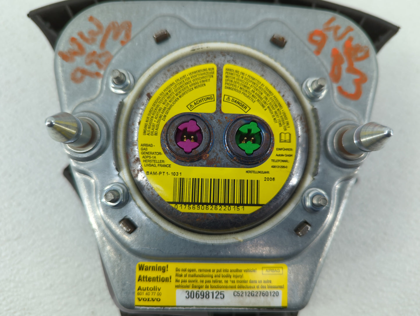 2004-2007 Volvo S40 Air Bag Driver Left Knee Oem - Oemusedautoparts1.com