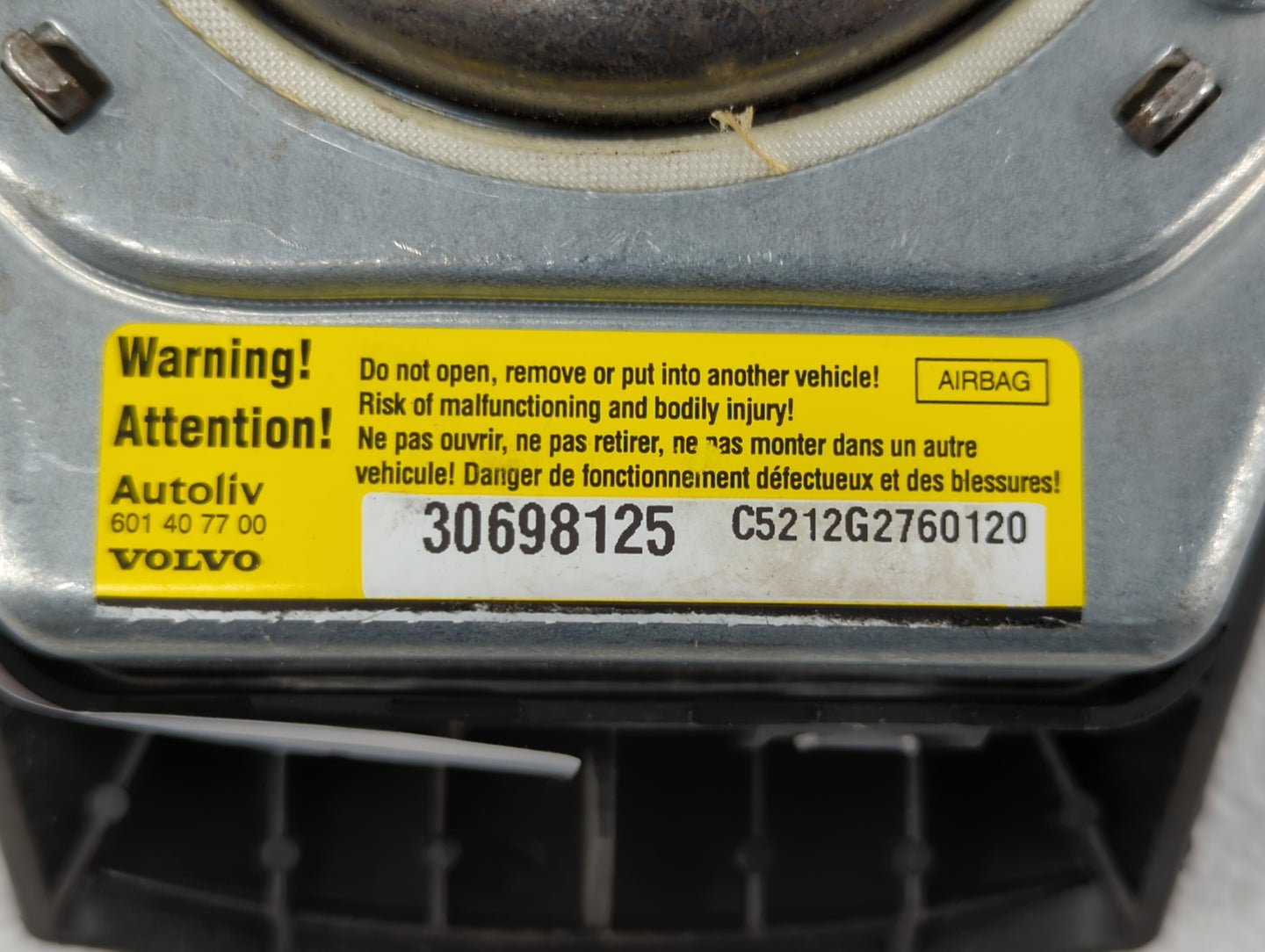 2004-2007 Volvo S40 Air Bag Driver Left Knee Oem - Oemusedautoparts1.com