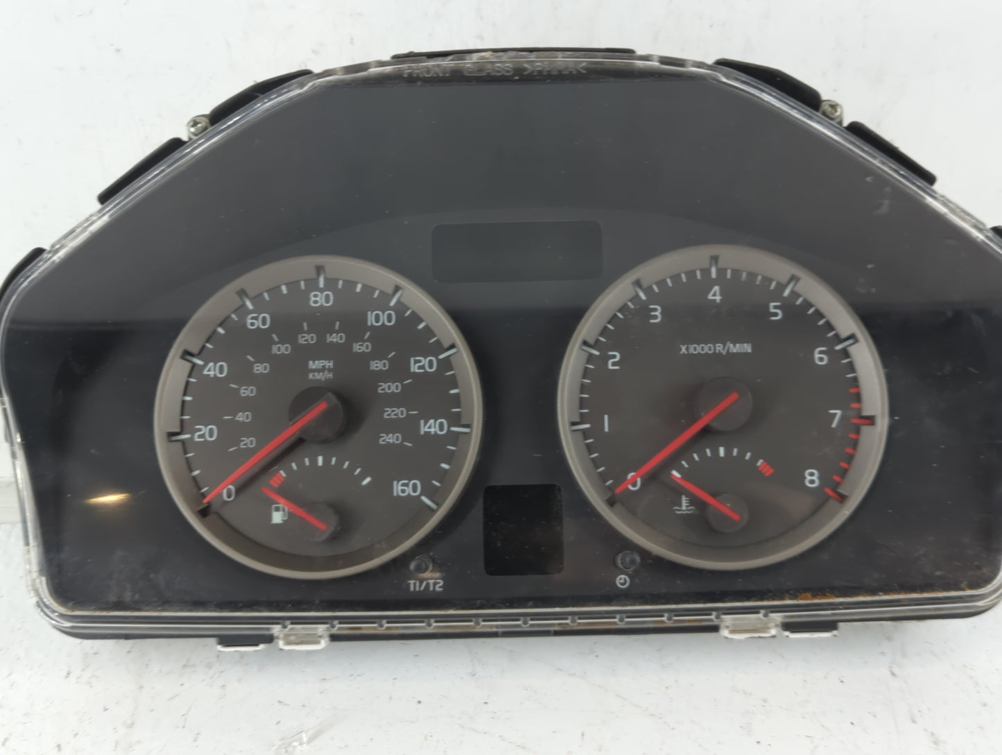 2004-2007 Volvo S40 Instrument Cluster Speedometer Gauges P/N:30710072 Fits Fits 2004 2005 2006 2007 OEM Used Auto Parts - O